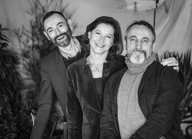 François Delclaux, Elizabeth Leriche, François Bernard ©Anne-Emmanuelle Thion