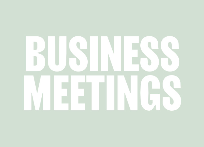 Business Meetings / Maison&Objet Paris