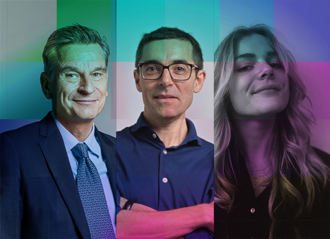 The Talks - Hervé Lemoine ©Damien Grenon - Patrick Jouin ©Thomas Duval - Daphné Pérusat ©DR - Maison&Objet Paris - Sept. 2022