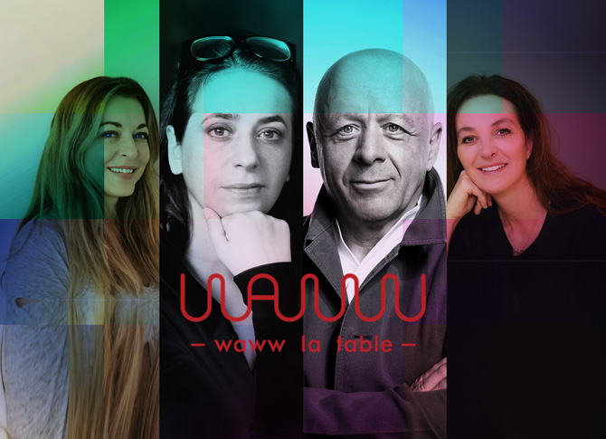 The Talks - Thierry Marx ©DR - India Mahdavi ©Paolo Roversi - Arabelle Reille & Péri Cochin – Waww La Table - Maison&Objet Paris - Sept. 2022