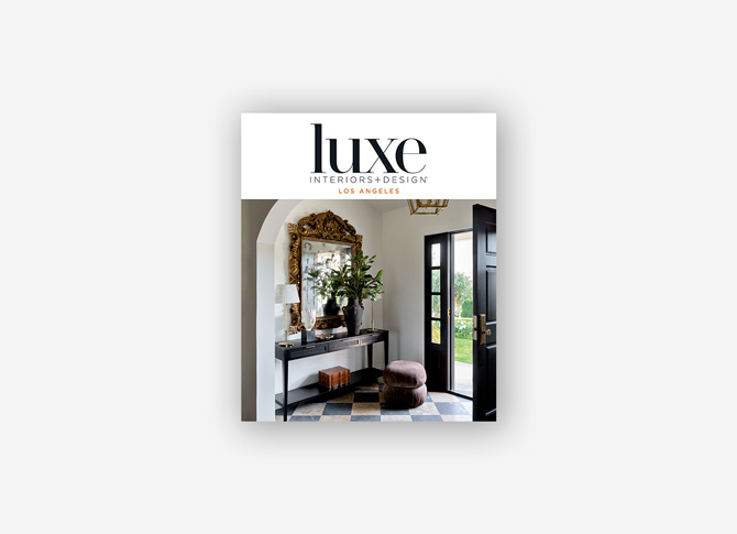 Luxe Interiors + Design - cover