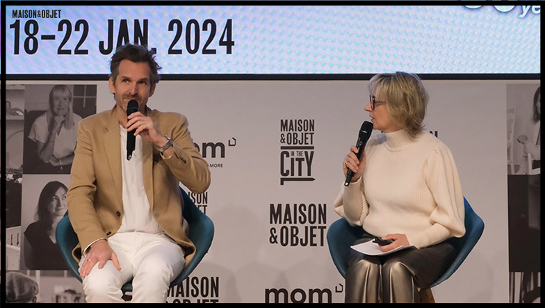 Maison&Objet – The Talks  Participants : Mathieu Lehanneur - Designer & Fondateur du Bureau Mathieu Lehanneur Sylvie Adigard - Journaliste & Productrice
