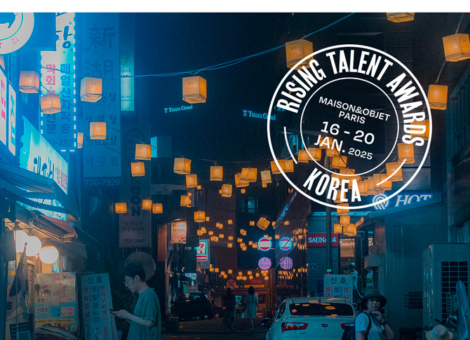 Maison&Objet - Paris - 16-20 Jan. 2024 - Programme - Rising Talent Awards Korea