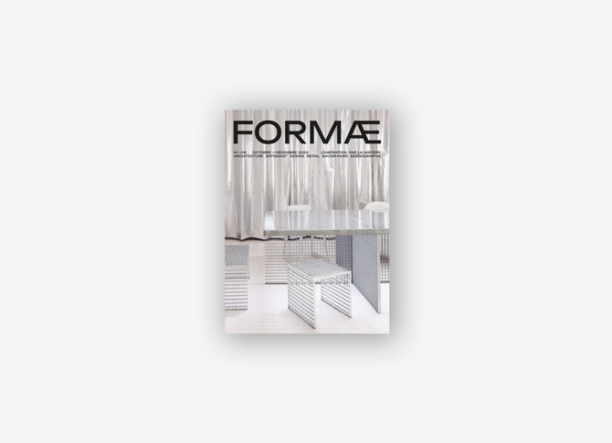 Cover - FORMÆ - Partenaire / Partner Maison&Objet