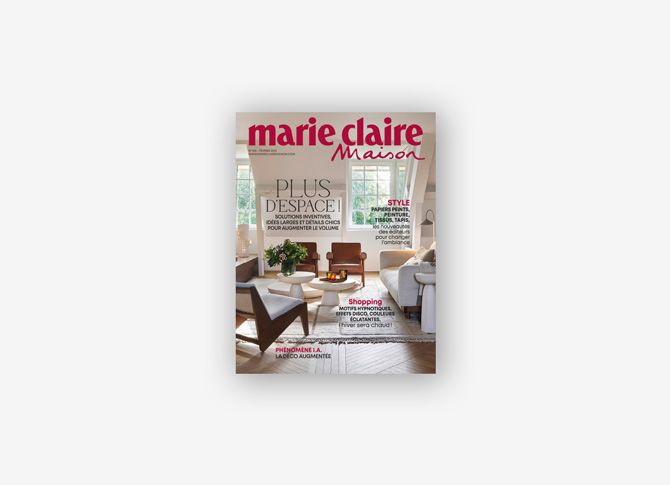 Cover - Marie Claire Maison - Partenaire / Partner Maison&Objet