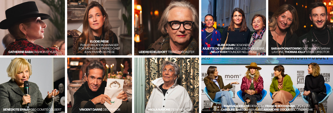 Women&design by Maison&Objet - AN INFLUENTIAL AND RECONIZED COMMUNITYIN THE WORLD OF CULTURAL AND CREATIVE INDUSTRIES.