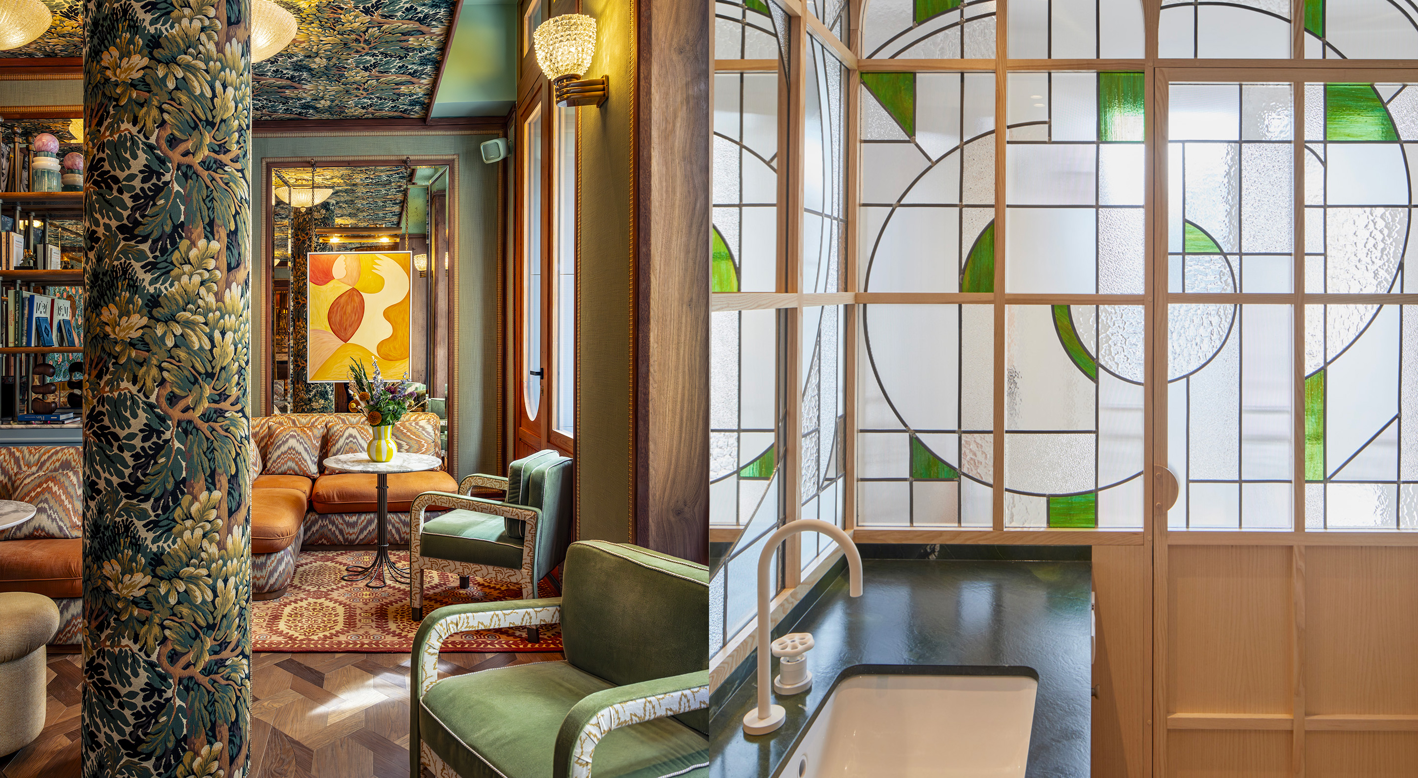 Maison&Objet - Magazine - Manufacture d'Excellence  - Paris 15-19 Jan. 2026 - Past reveals Future ©Jerome Galland, archi agence MBDS Martin-Brudnizki ©La Maison du Vitrail