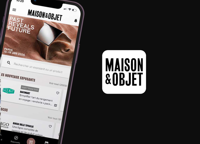 App - Maison&Objet - Paris - 15-19 Jan. 2026 - app mobile - Google store - Apple Store