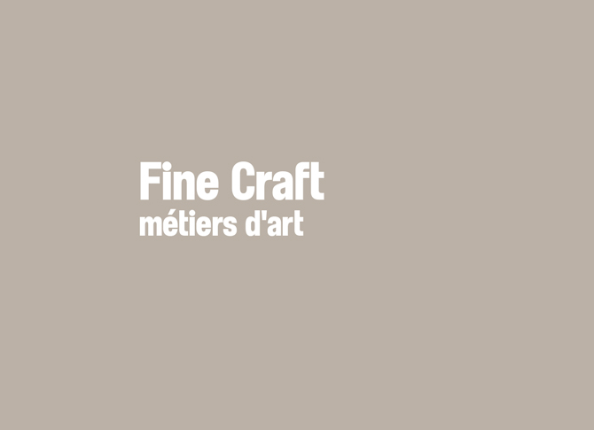  Maison&Objet - Paris - Fine Craft - métiers d'art