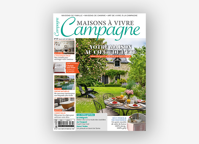 maison à vivre campagne, partenaire presse M&O