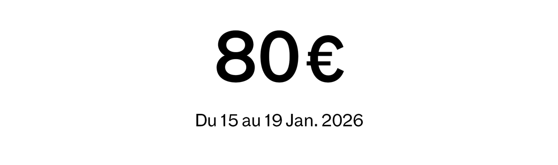 Ticket - Badge - Maison&Objet Paris - 15-19 Jan. 2026 - Tarifs - Rates