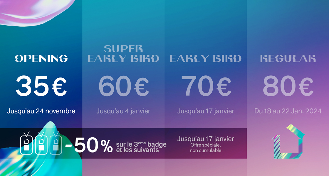 Badge | Tarifs - Maison&Objet