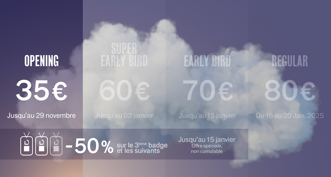 Badge | Tarifs - Maison&Objet