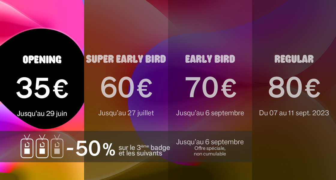 Badge | Tarifs - Maison&Objet