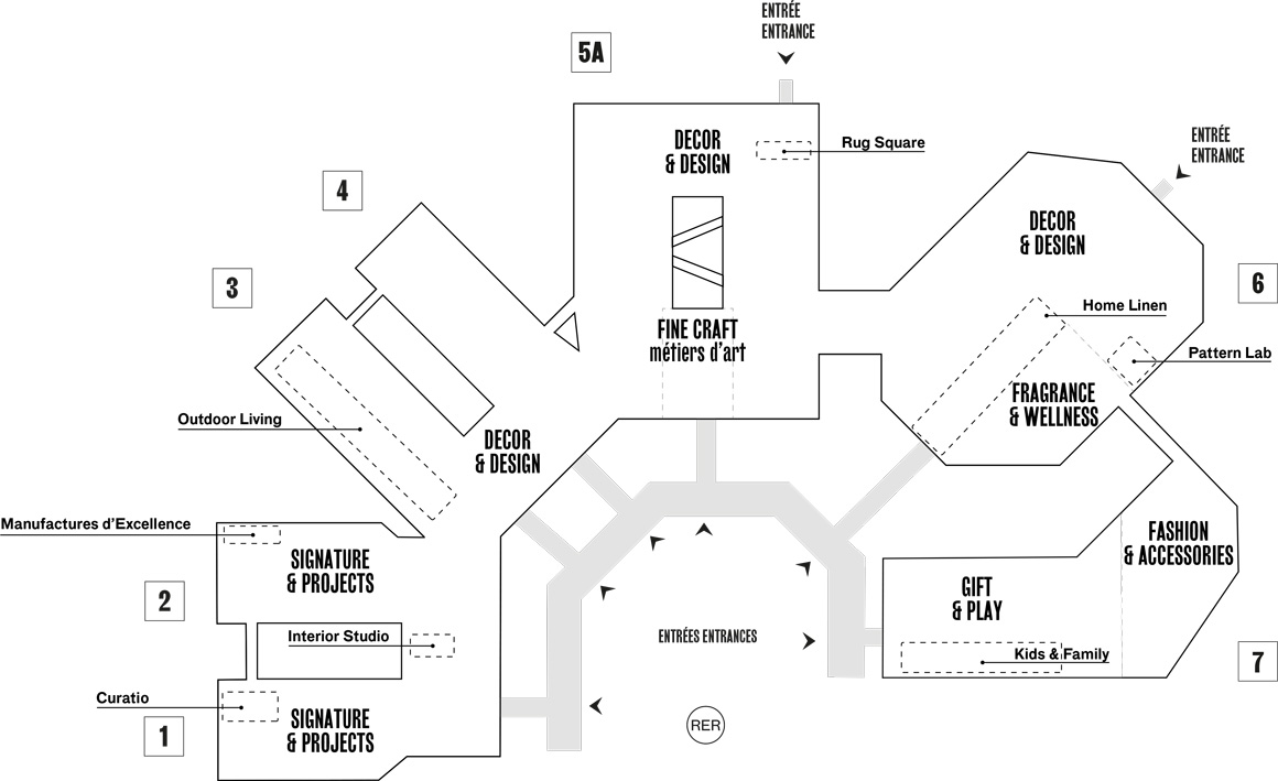 Maison&Objet - Paris - 15-19 Jan.2026 - Plan / Map - Paris Nord Villepinte