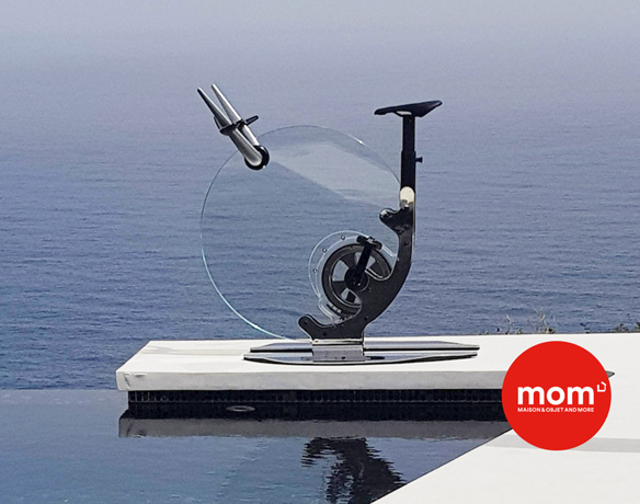 TECKELL CICLOTTE CHROME / BLACK - mom - Maison&Objet