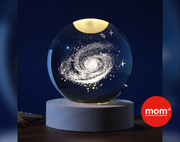 I-TOTAL | CRYSTAL BALL LAMP - mom - Maison&Objet