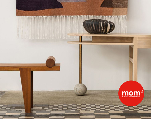 SQUARE DROP | MINIMAL EMPIRE BENCH - mom - Maison&Objet