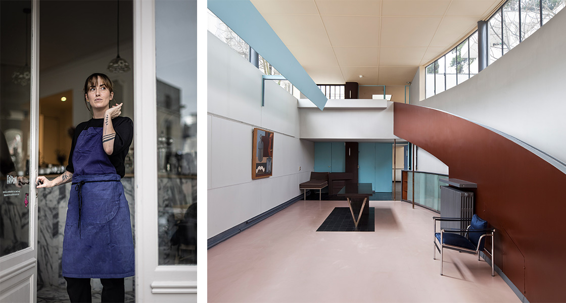 Paris Design Week 2022 - Fripon - © Ilya Kagan / Le Corbusier - La roche - © DR