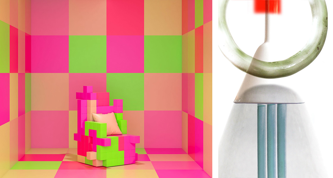 Paris Design Week 2022 - Elle Déco Hexomino Chair par/by Anthony Authié (Zyva Studio) & Sam Buckley - © DR / Galerie Signé - © DR