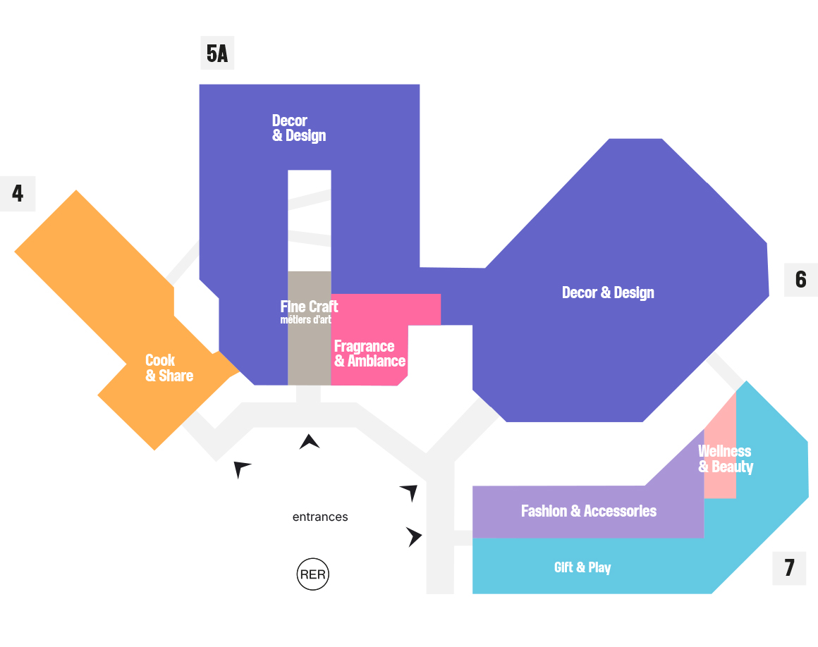 Maison&Objet Pulse - Paris - 10-14 Sept. 2026 - Plan / Map - Paris Nord Villepinte