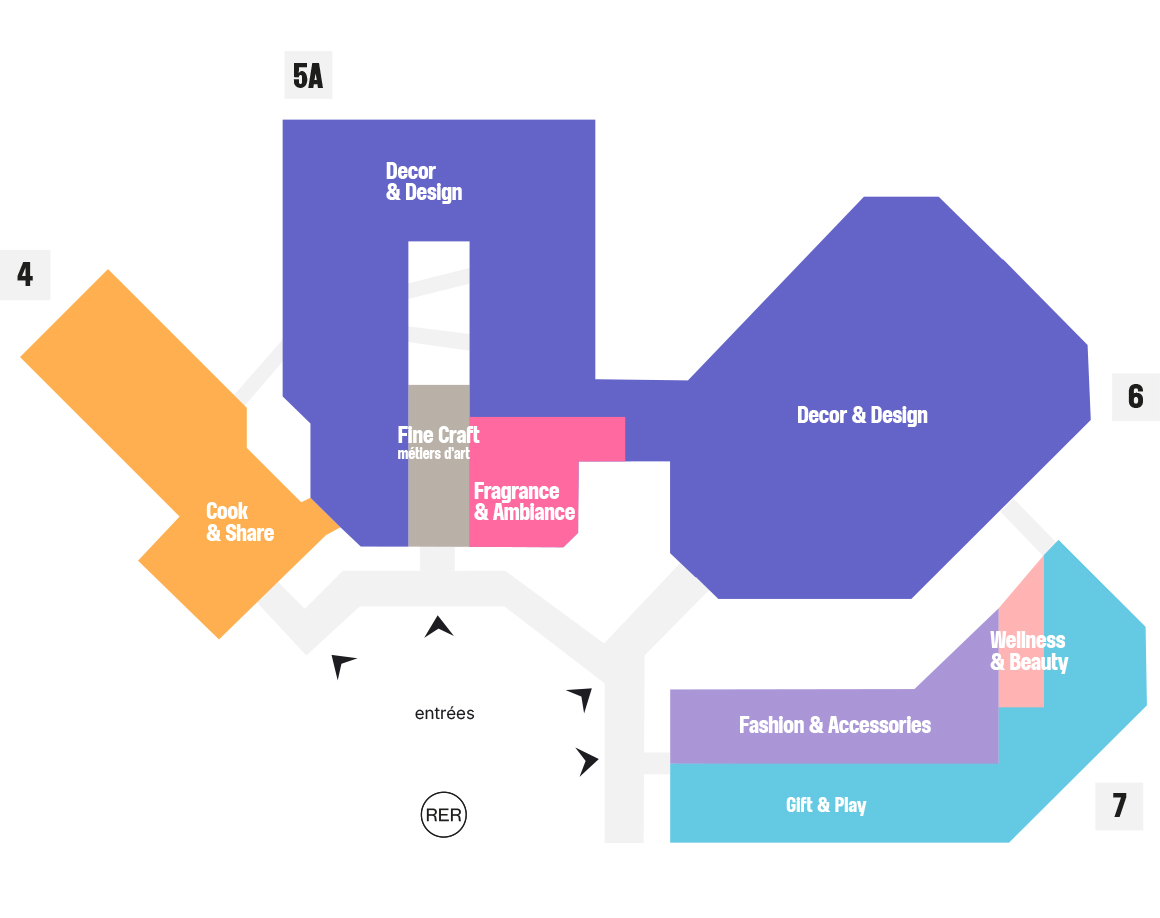 Maison&Objet Pulse - Paris - 10-14 Sept. 2026 - Plan / Map - Paris Nord Villepinte
