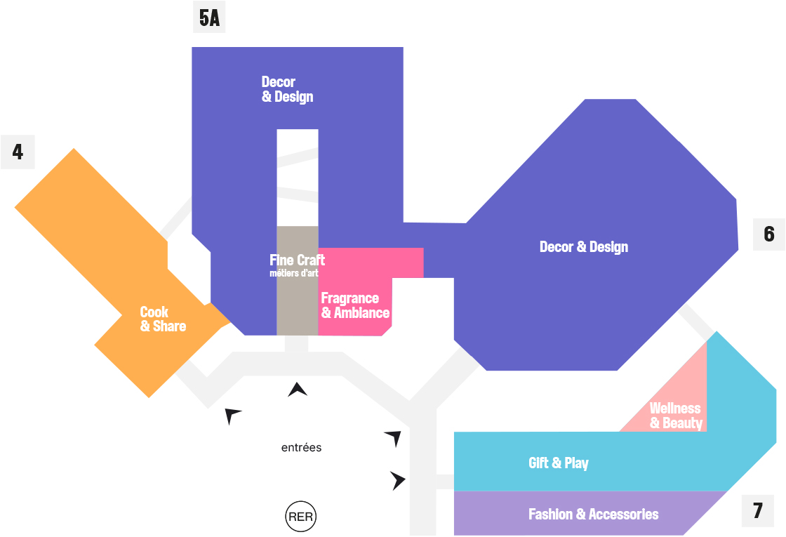 Maison&Objet Pulse - Paris - 10-14 Sept. 2026 - Plan / Map - Paris Nord Villepinte
