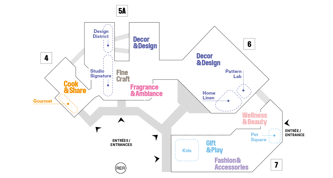 Maison&Objet Pulse - Paris - 10-14 Sept. 2026 - Plan / Map - Paris Nord Villepinte