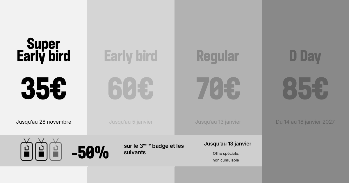Tarif à 35 J27