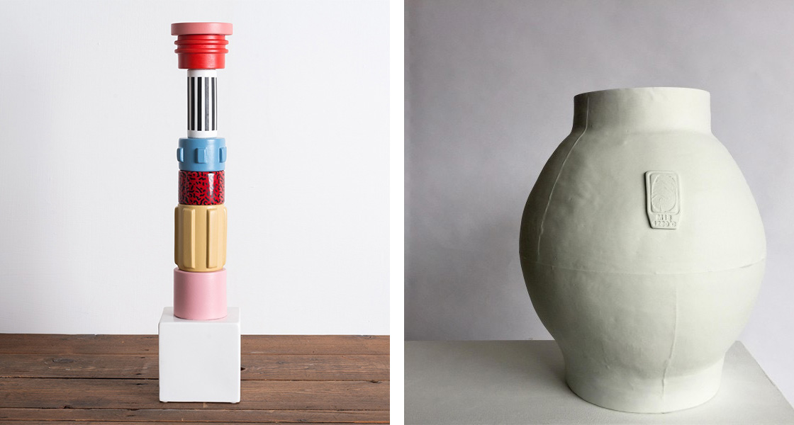 Deco Trends - Maison&Objet x Catawiki - Gio Schiano - Ceramic Sculpture - Drab Days and Coloured Minds / Hella Jongerius - t.e. - Vase