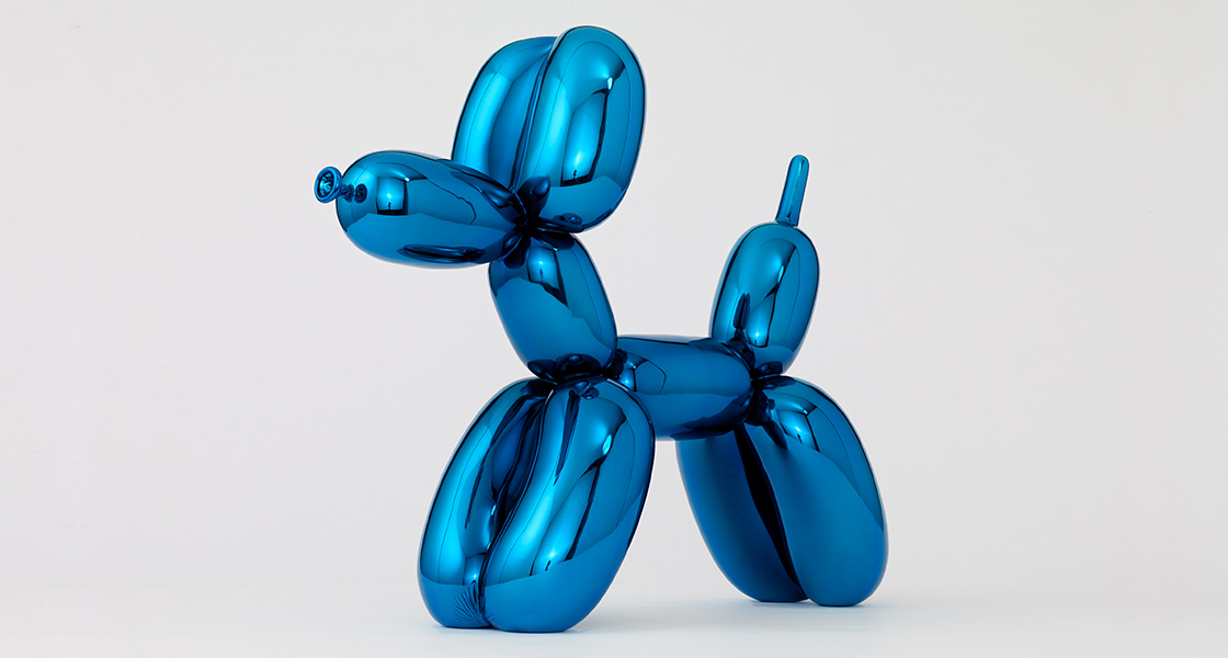 Maison&Objet In the City - 19-24 Jan. 2022 - Bernardaud - Balloon Dog blue - Jeff Koons © Jeff Koons