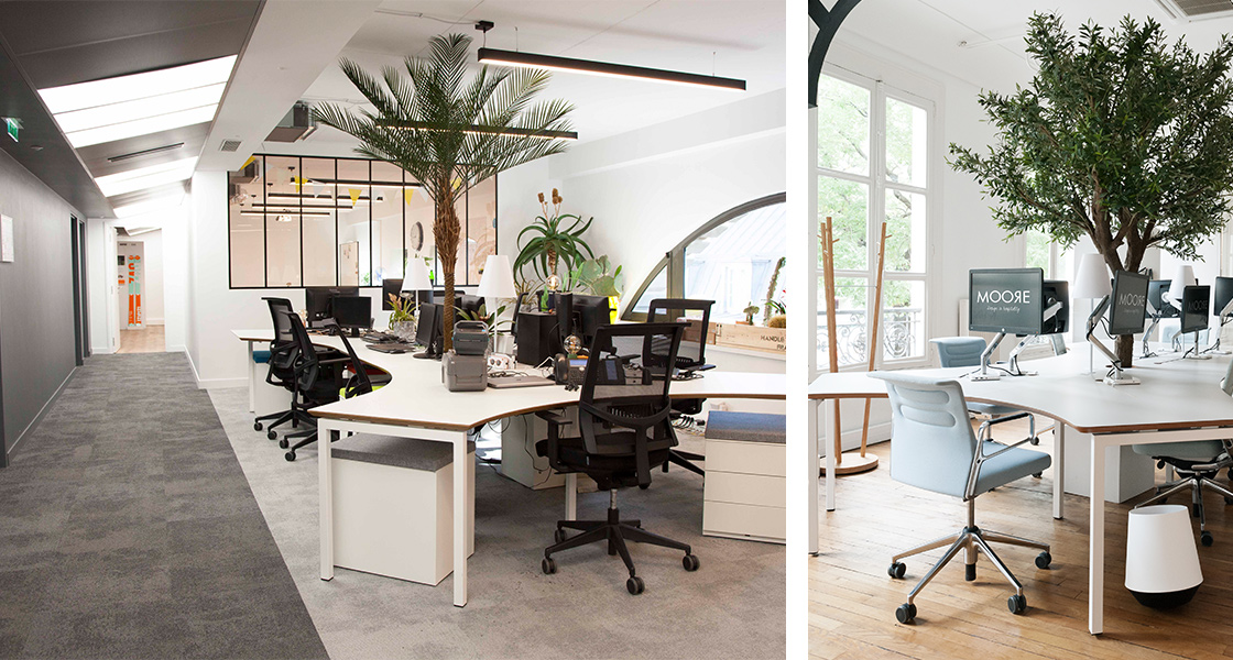 Paris Design Week 2021 - Organic BY MOORE, Siege Eva II Narbutas, Caisson Note Mobile - Bisley - IZIPIZI / MOORE bureau Organic © DR