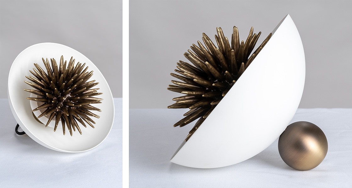 Maison&Objet In the City - 23-28 Mar. 2022 - Saint-Germain-des-Prés - Lampe Oursin de Maison Pouenat © Valérie Serin Lok