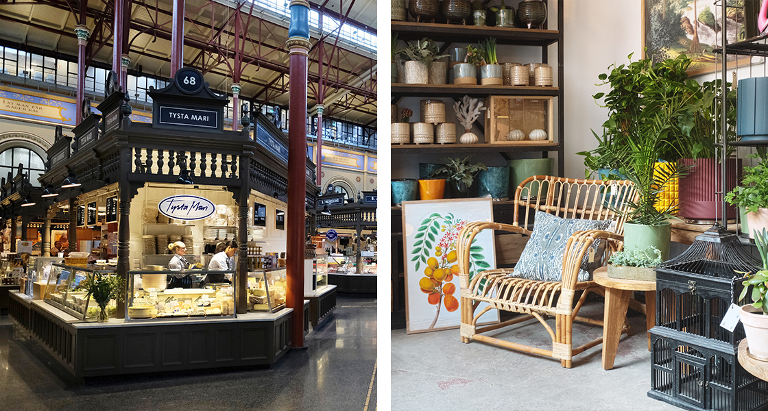 Stefan Nilsson - City Guide - Maison&Objet - Östermalms Saluhall © Magnus Elgquist / First room © Courtesy of Brandstationen