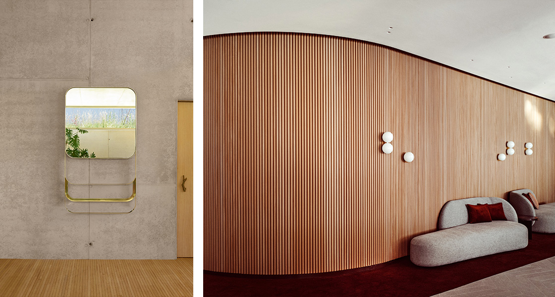 Miroir Good Vibes, Ligne Roset © DR / Louvre Saint-Honoré © Benoit Linero