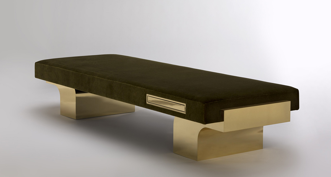 Maison&Objet -- Tranquille daybed - Collection Tempéraments, Stéphane Parmentier - Pouenat © DR