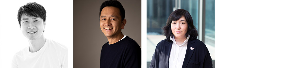 Rising Talent Awards Japon-Japan - Talents & Awards - Maison&Objet - Jury Kinya Tagawa ©DR, Masaki Yokokawa ©DR, Ikko Yokoyama ©DR