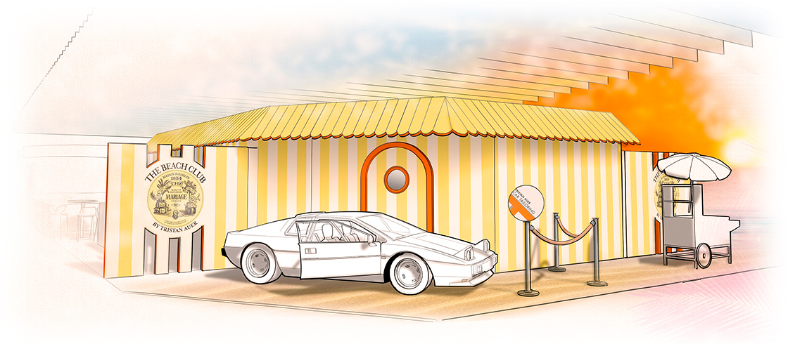 Tristan Auer - Mariage Frères - La plage - Talents & Awards - Maison&Objet - © DR