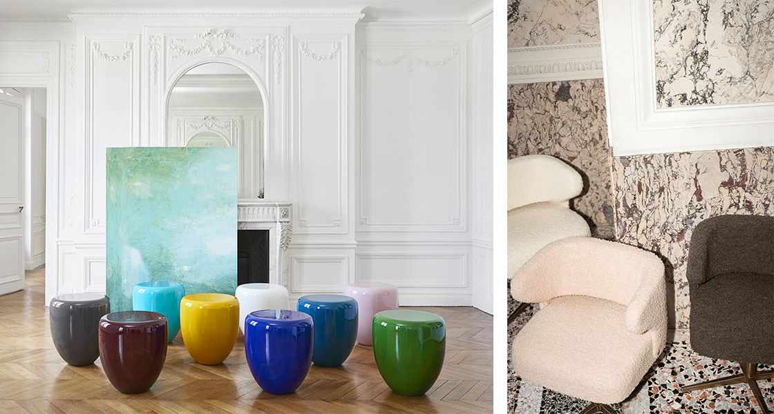 Les adresses qui font vibrer le design en 2022 - City Guide - Maison&Objet - Reda Amalou Secret Galerie © DR - Delcourt © Andrea Ferrari