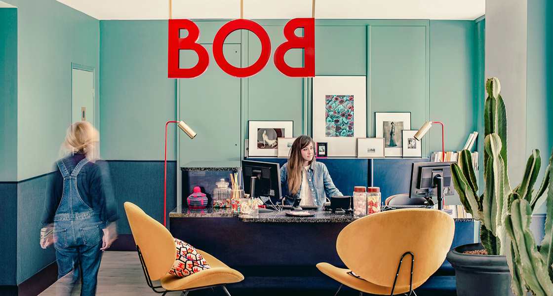BOB hotel – réception © Nicolas Anetson